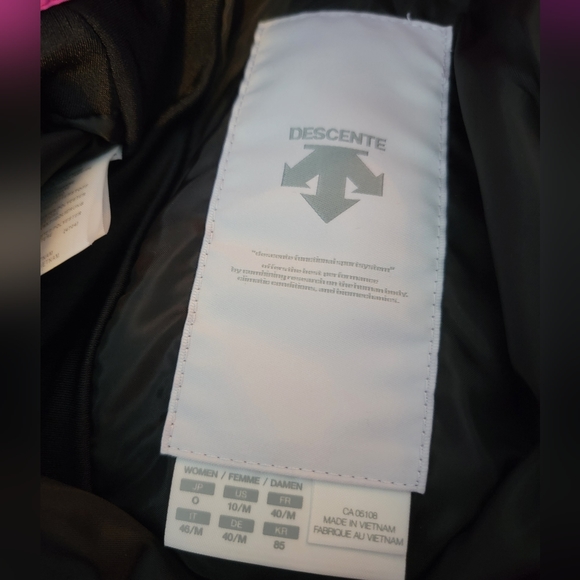 Womens Descente ski pants, Medium - Picture 2 of 3